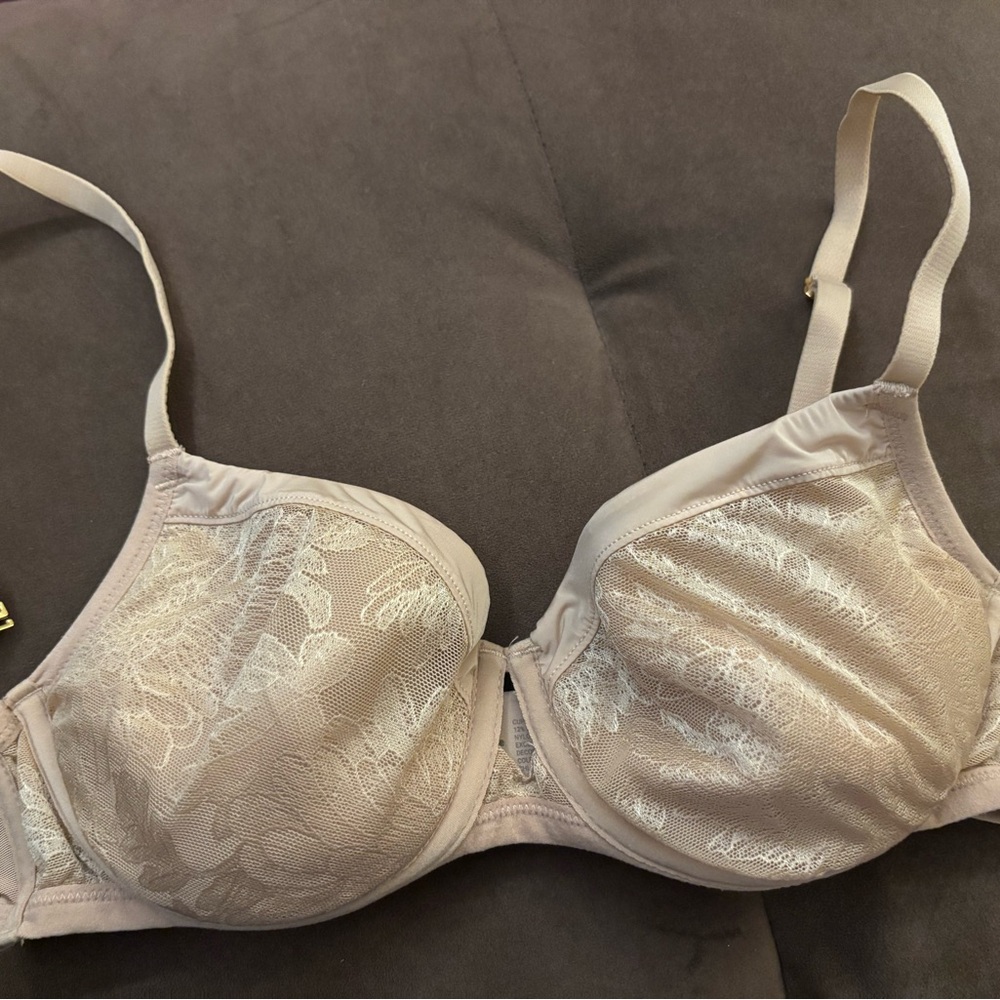 Soma Beige Lace Underwire Bra